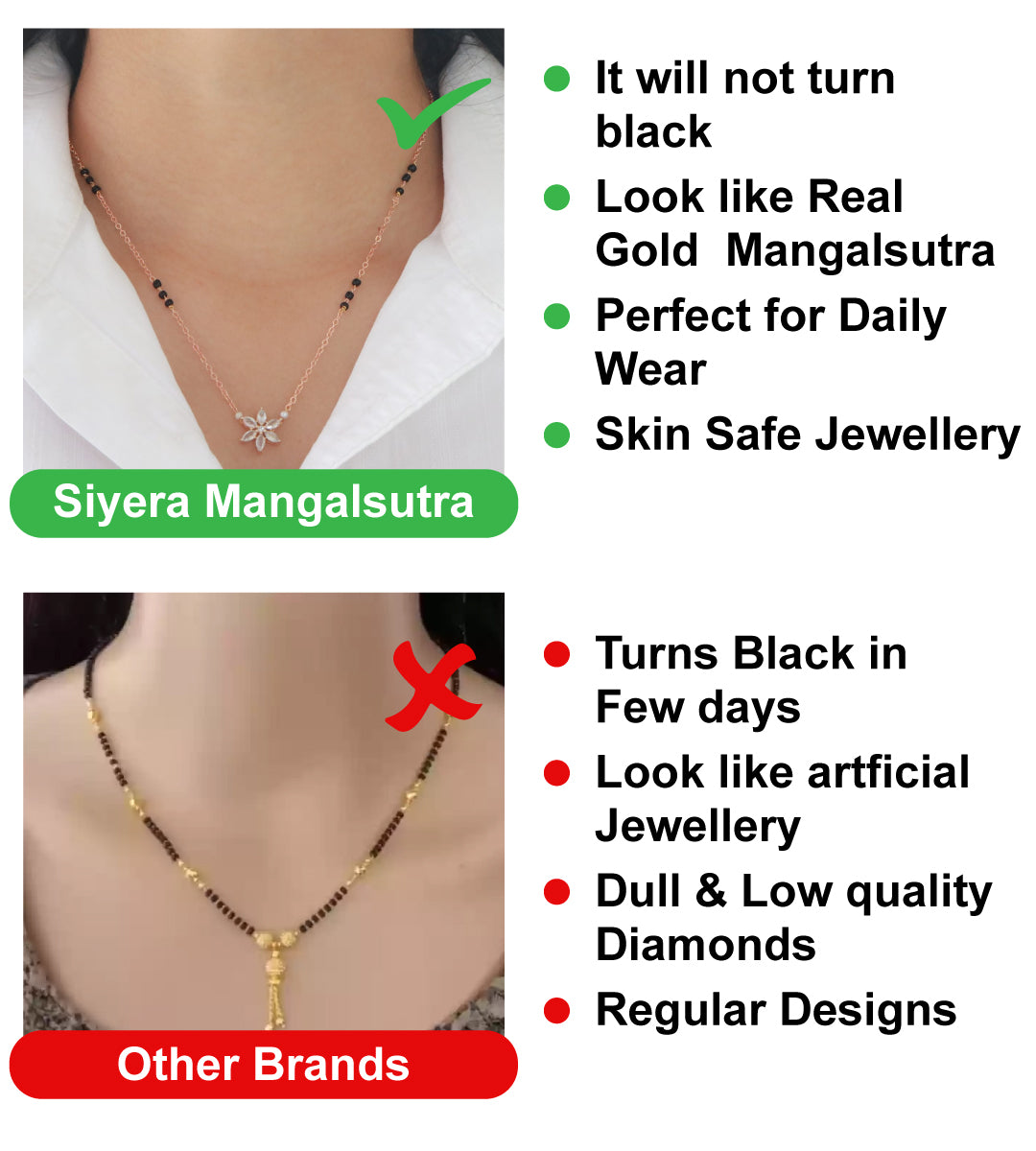 Flora Mangalsutra - Siyerajewels.com