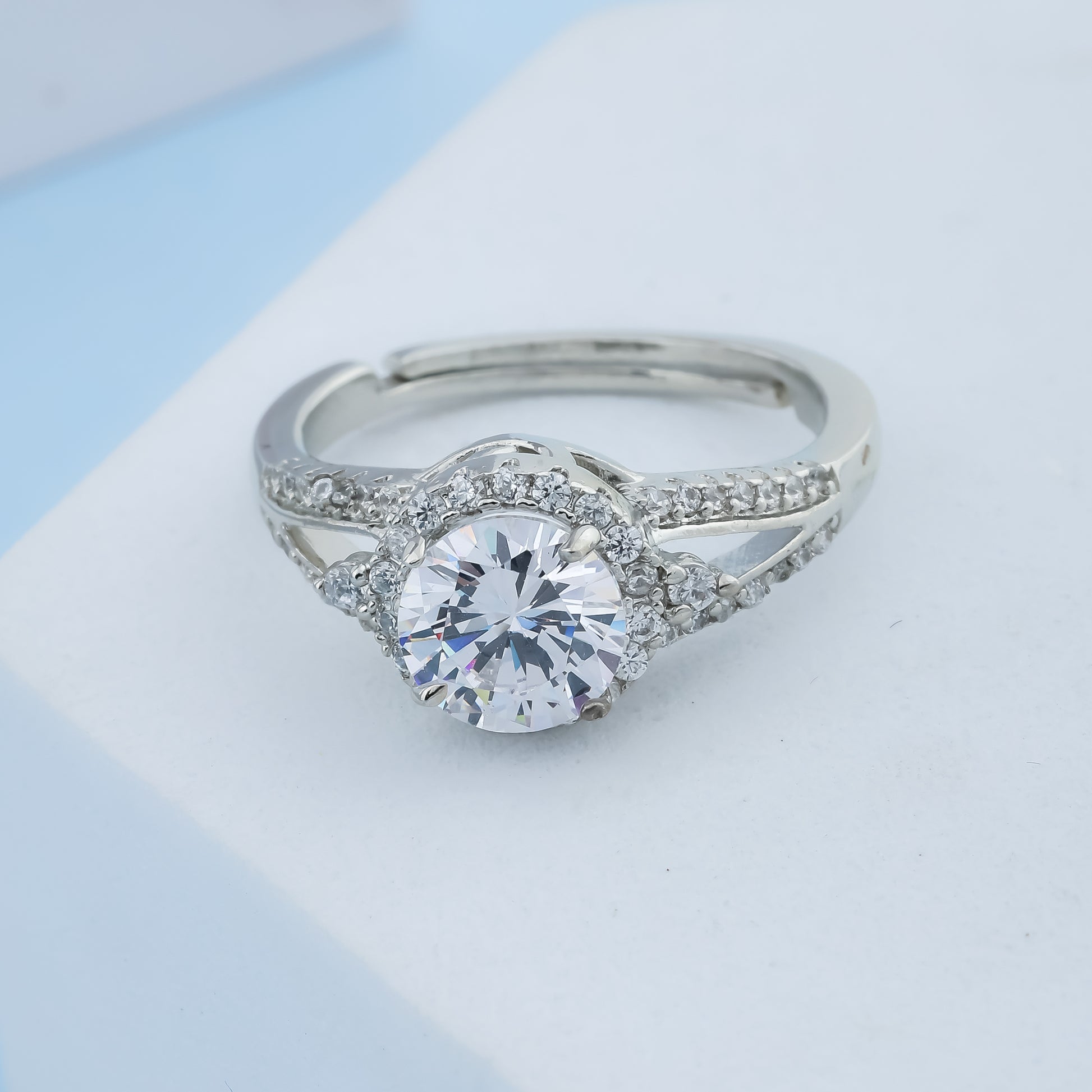 Glory Bliss Solitaire Ring - Siyerajewels.com