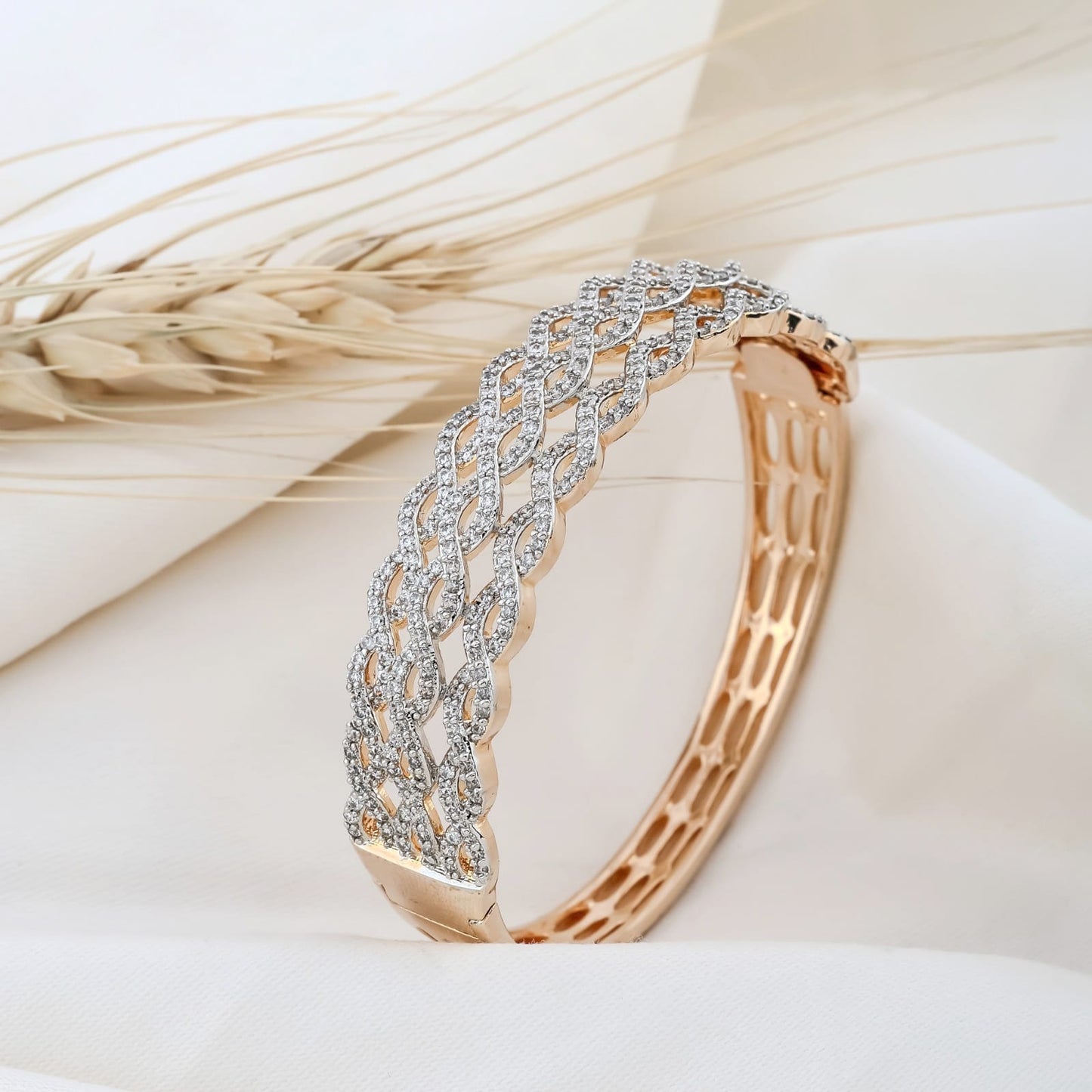 Infinity 3 Line Bracelet - Siyerajewels.com