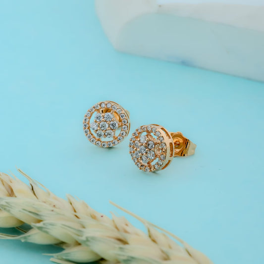 Tishya Bloom Studs Earring - Siyerajewels.com