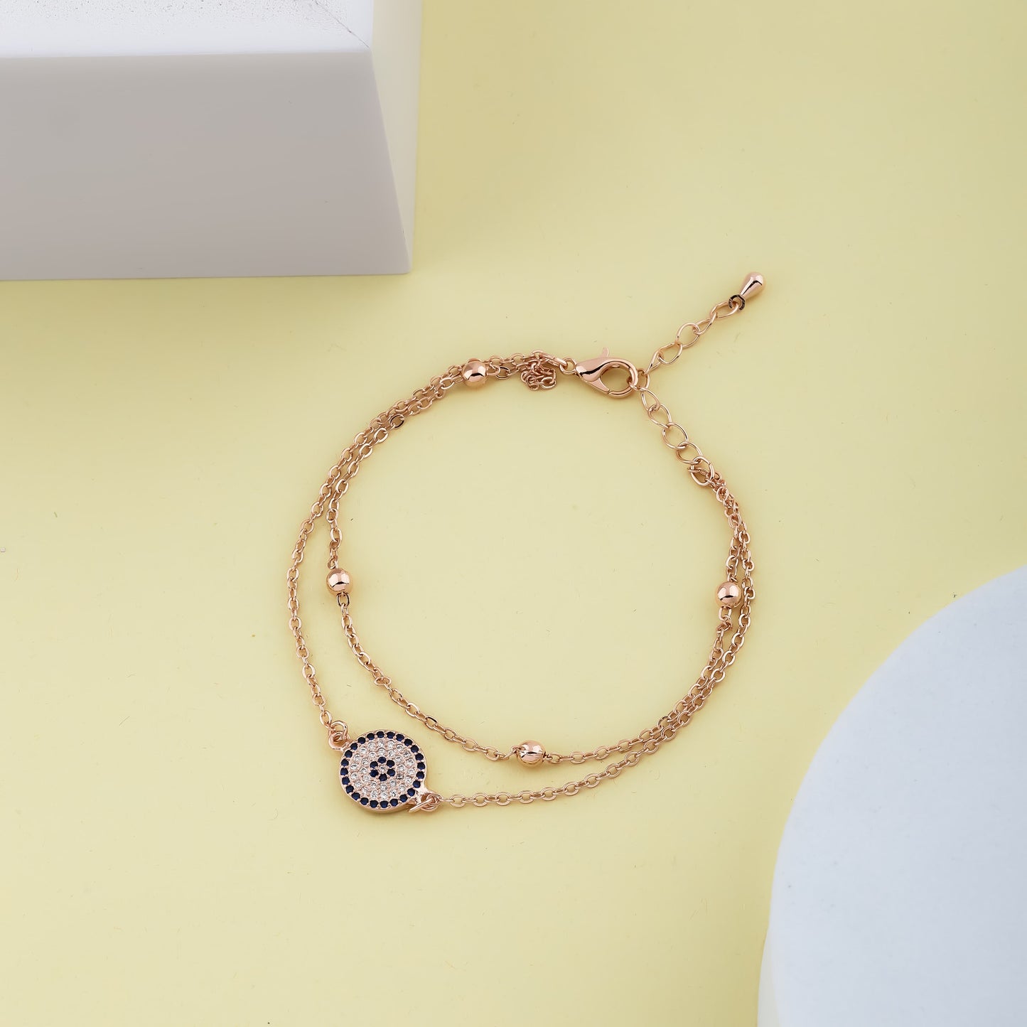 Blue Evil Eye Bracelet - Siyerajewels.com