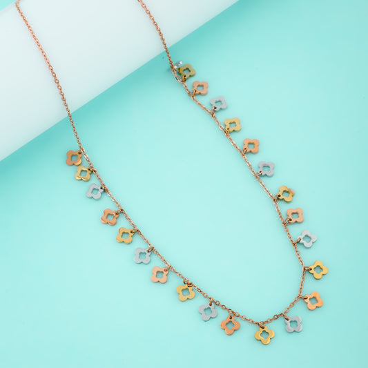 classic flower tanmaniya necklaces - Siyerajewels.com