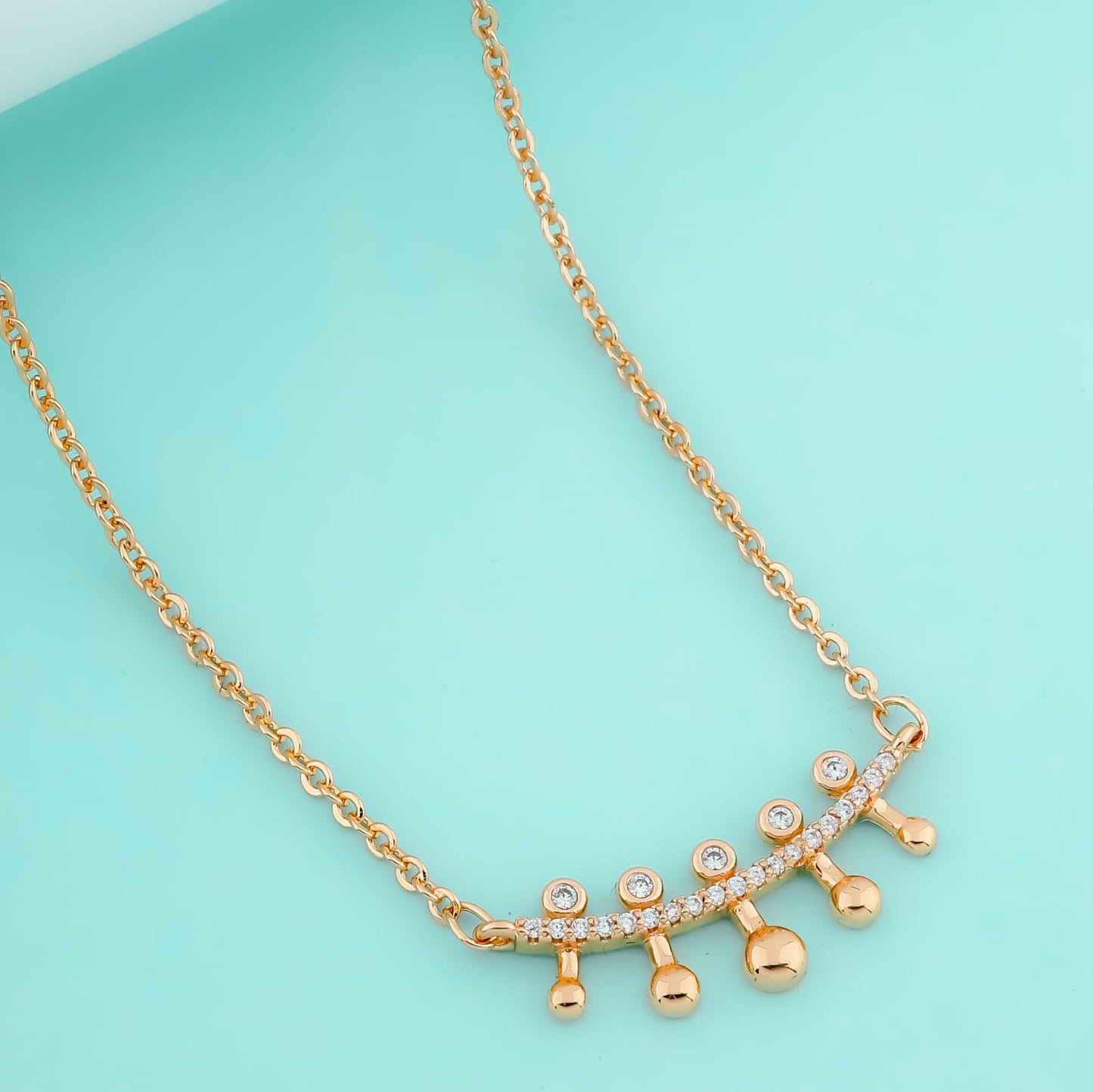 Melon Maze rose gold Necklace - Siyerajewels.com