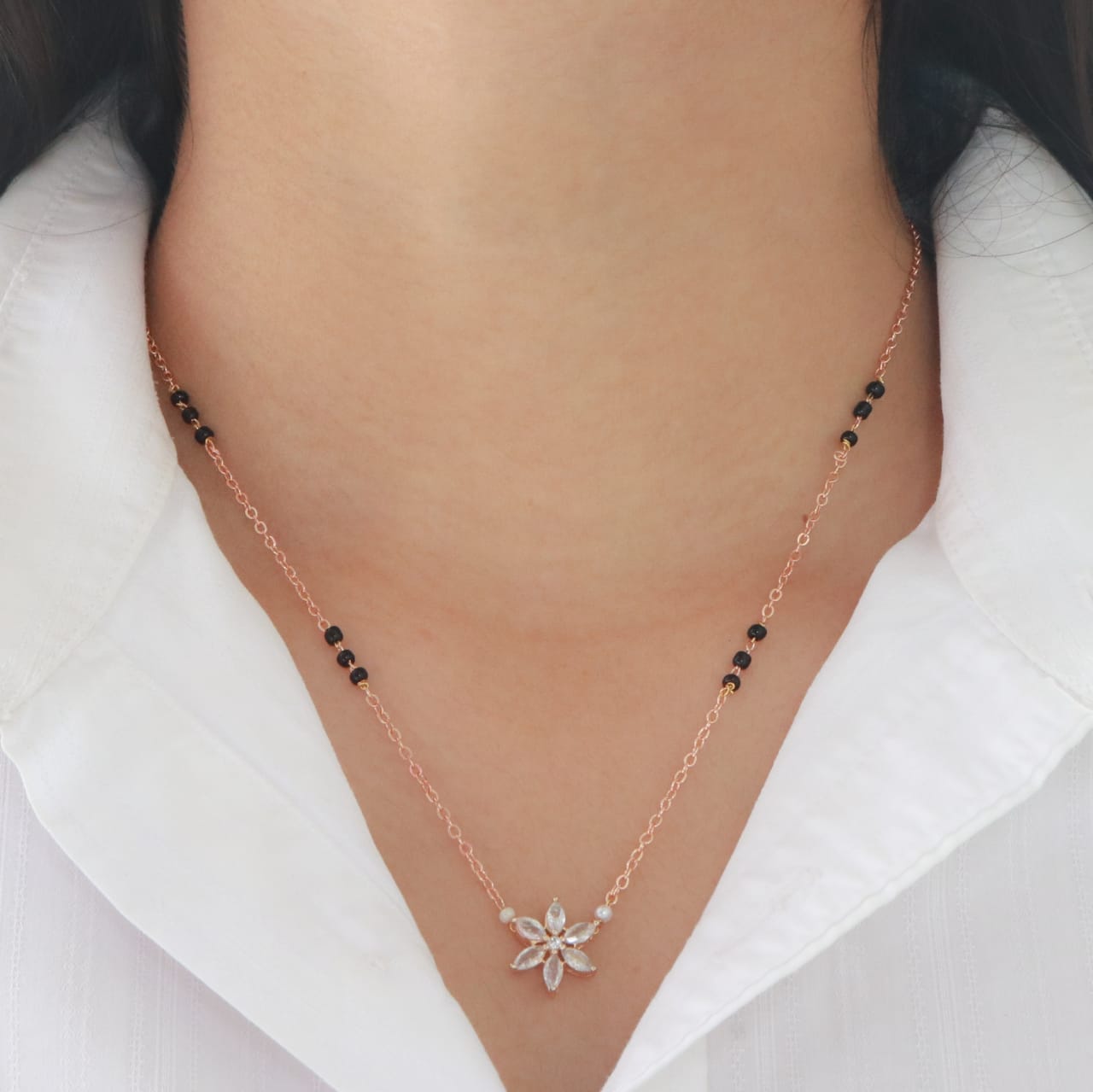 Flora Mangalsutra - Siyerajewels.com